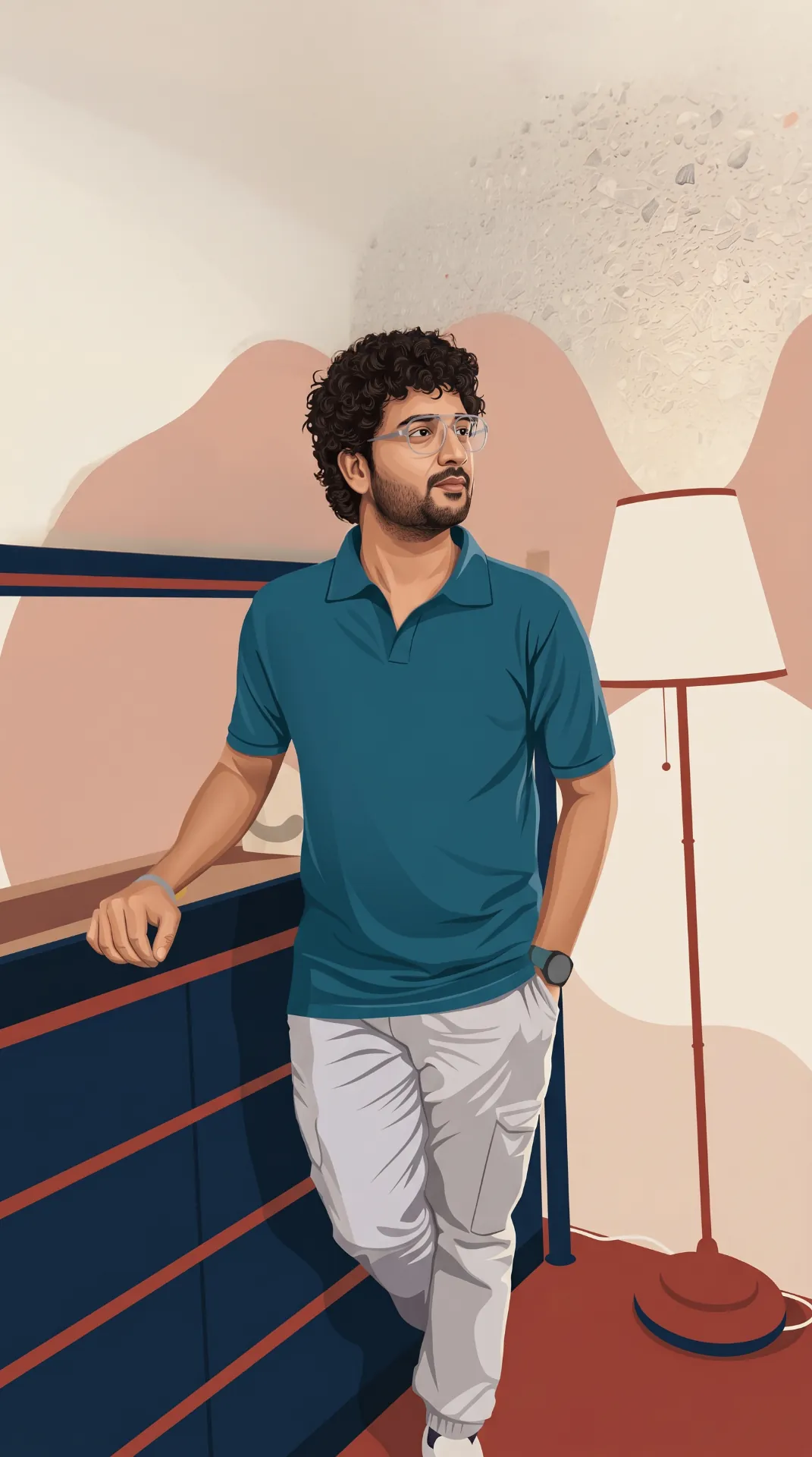 Saurabh, founder and creative director of IKSH Studio branding agency in Greater Noida